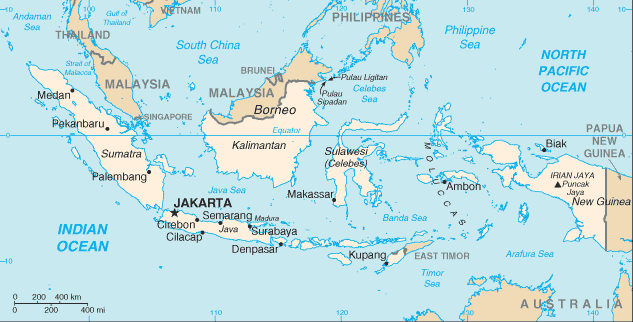 map jakarta indonesia